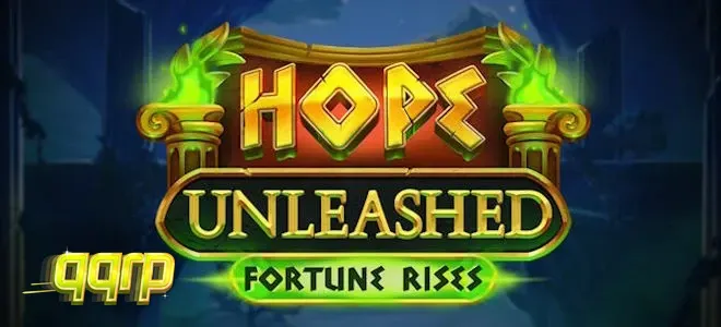 Tampilan visual misterius dari slot Hope Unleashed Fortune Rises dengan elemen kuno.